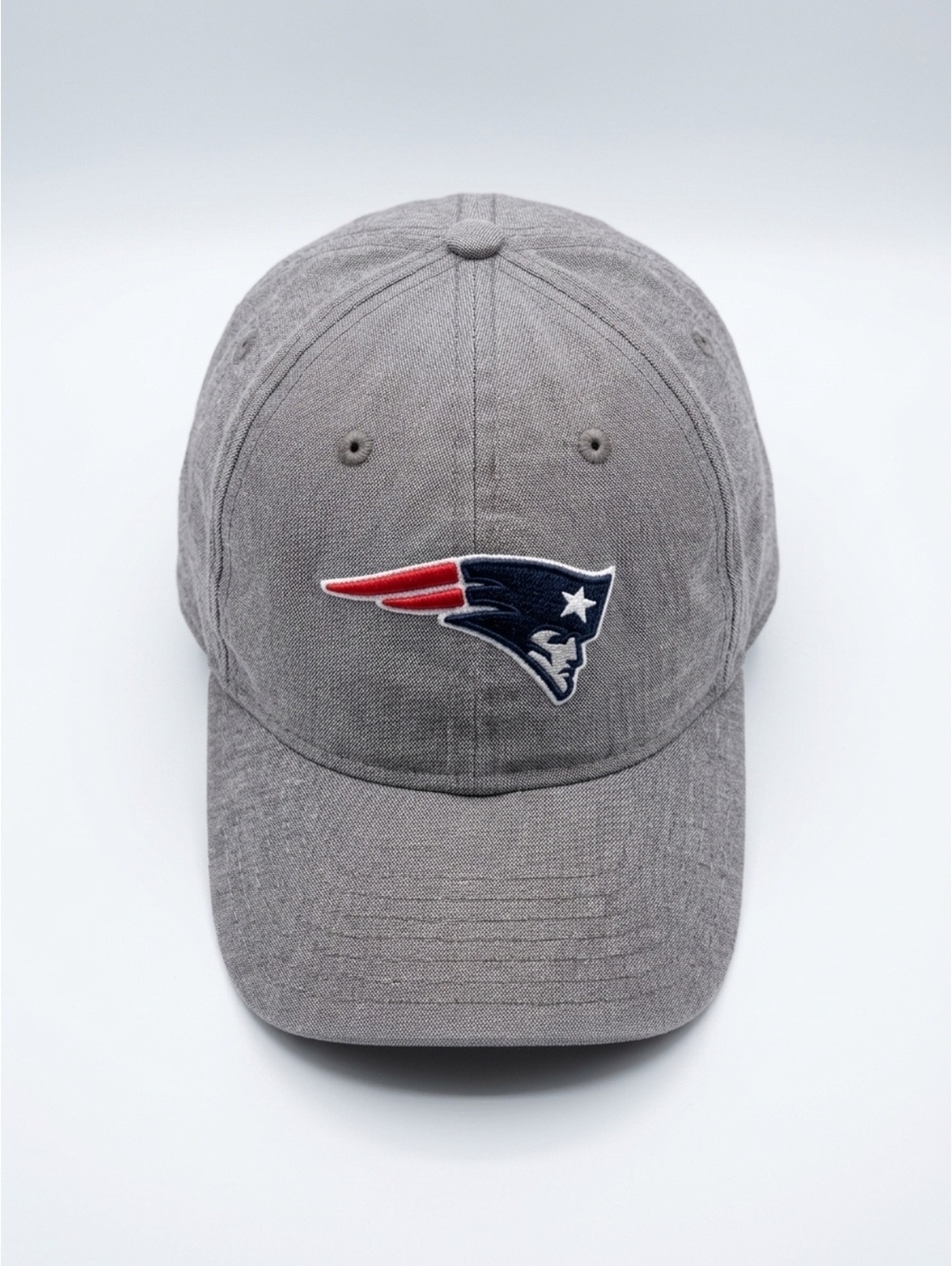 New Era Ladies New England Patriots Gray 9TWENTY Adjustable Baseball Cap
